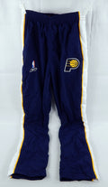 2001-06 Indiana Pacers Game Issued Blue Warm Up Pants 36 850