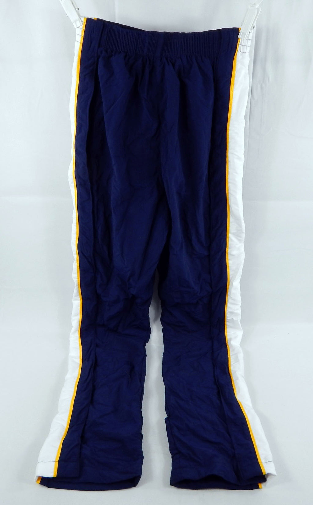 2001-06 Indiana Pacers Game Issued Blue Warm Up Pants 36 850 Pic2