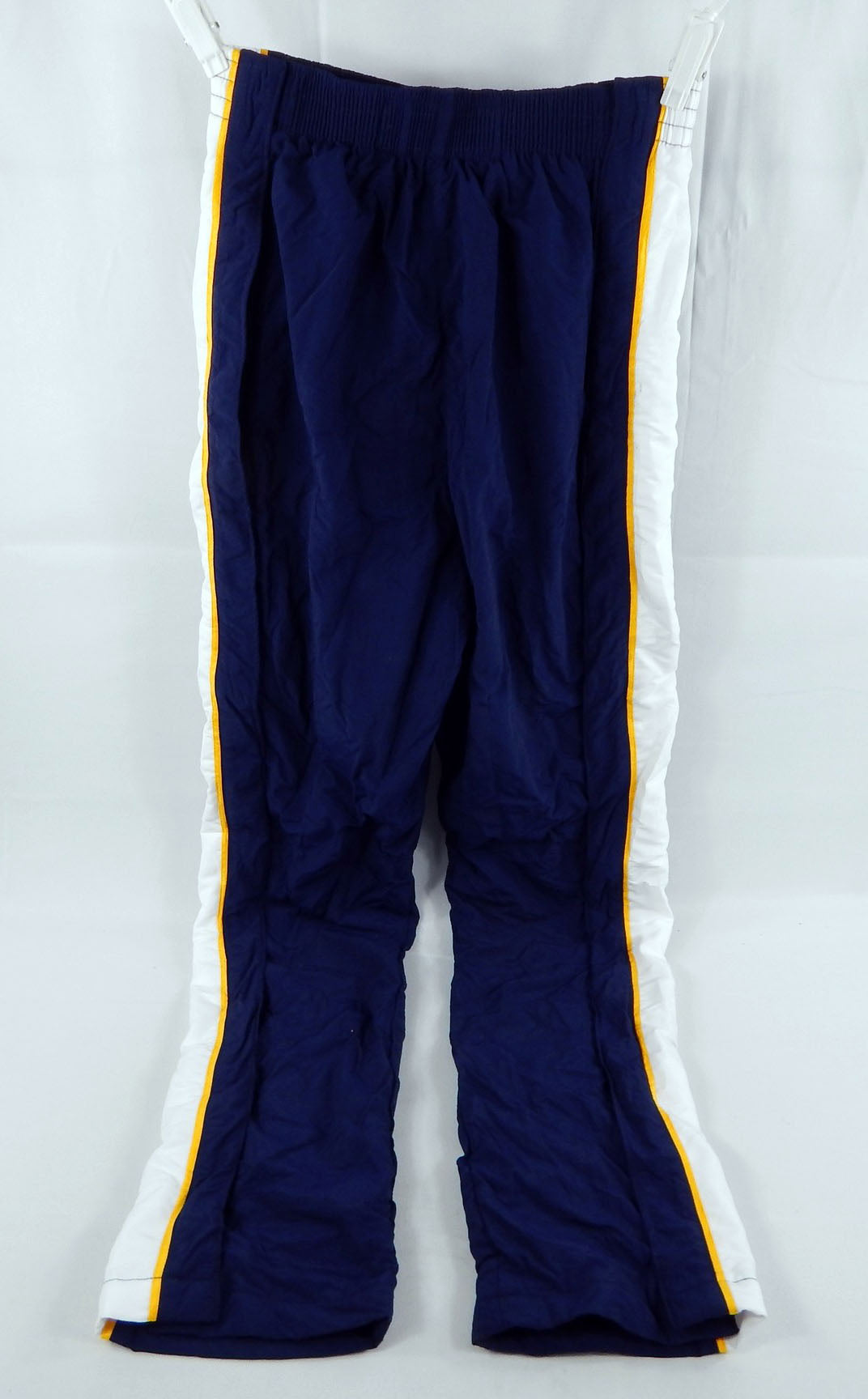 2001-06 Indiana Pacers Game Issued Blue Warm Up Pants 36 850 Pic2