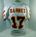 1997 Kansas City Chiefs Pat Barnes #17 Game Issued White Jersey 44 DP15600