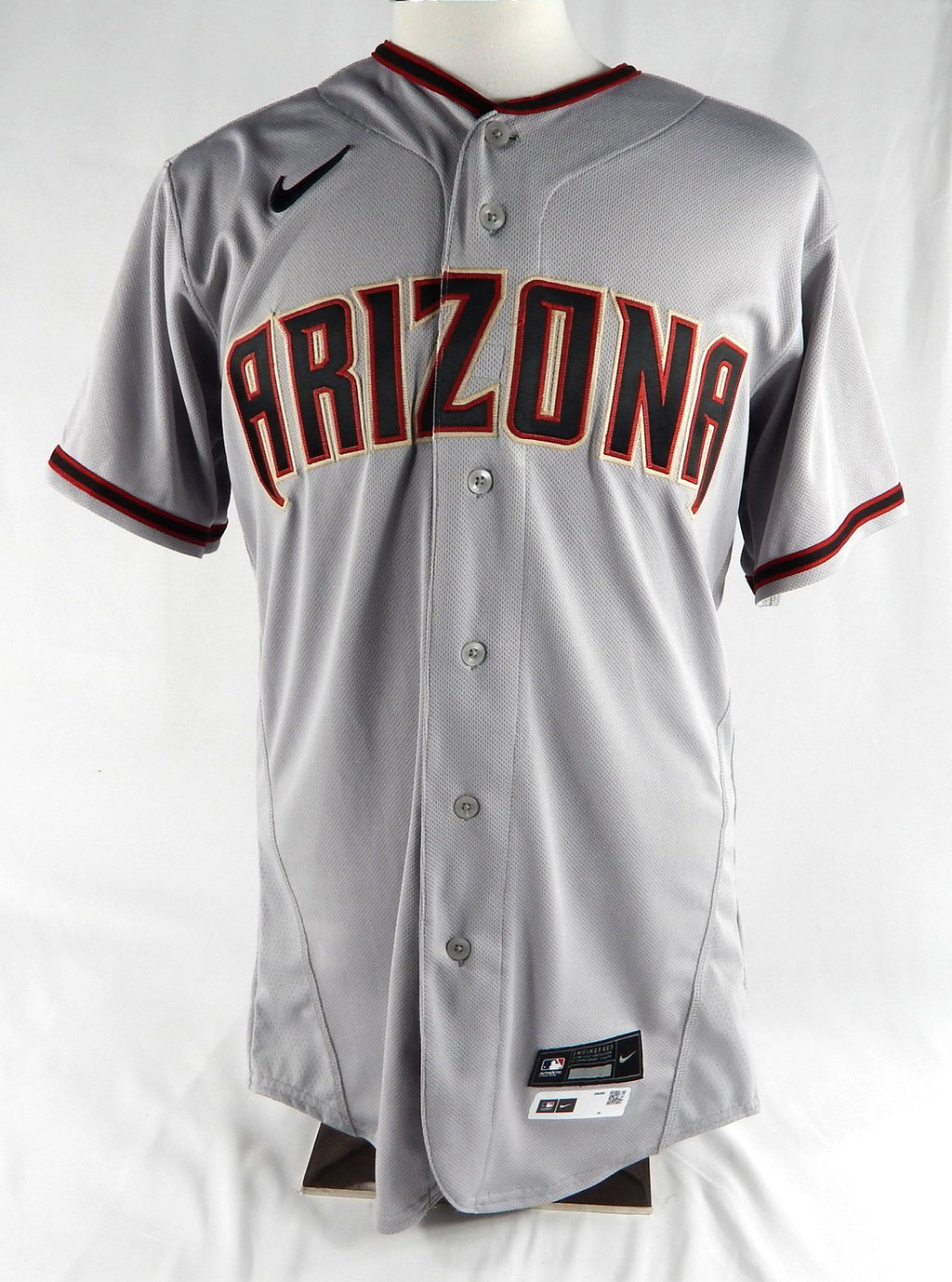 2020-23 Arizona Diamondbacks Blank # Game Issued Grey Jersey Nike 42 924