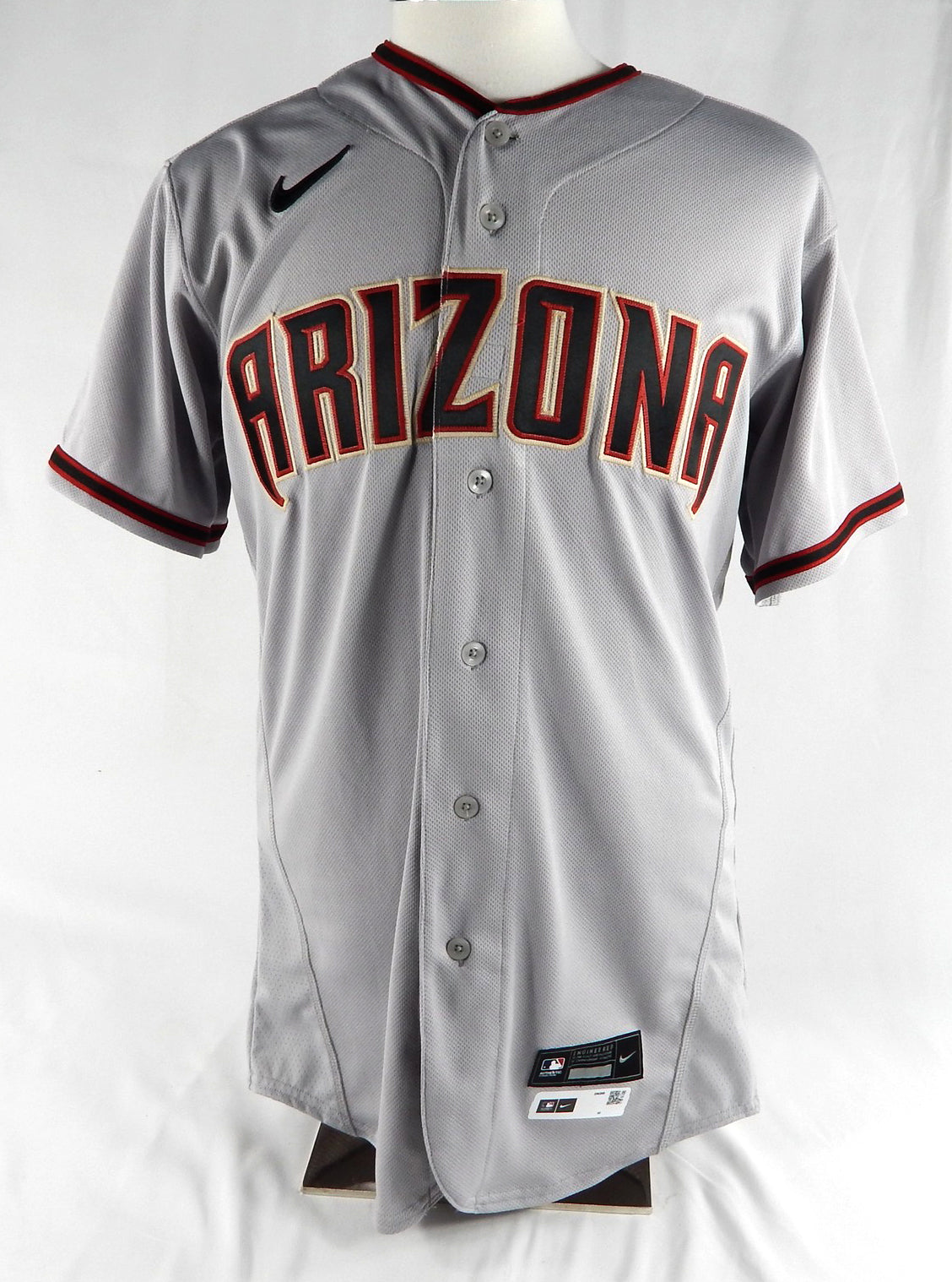 2020-23 Arizona Diamondbacks Blank # Game Issued Grey Jersey Nike 42 924
