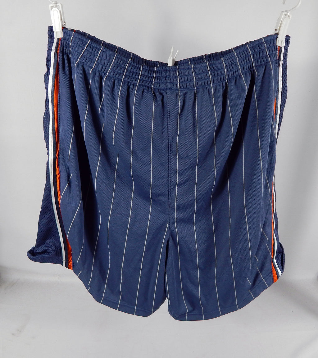 2000s Charlotte Bobcats GameIssued Navy Shorts 52 DP72763 Pic2