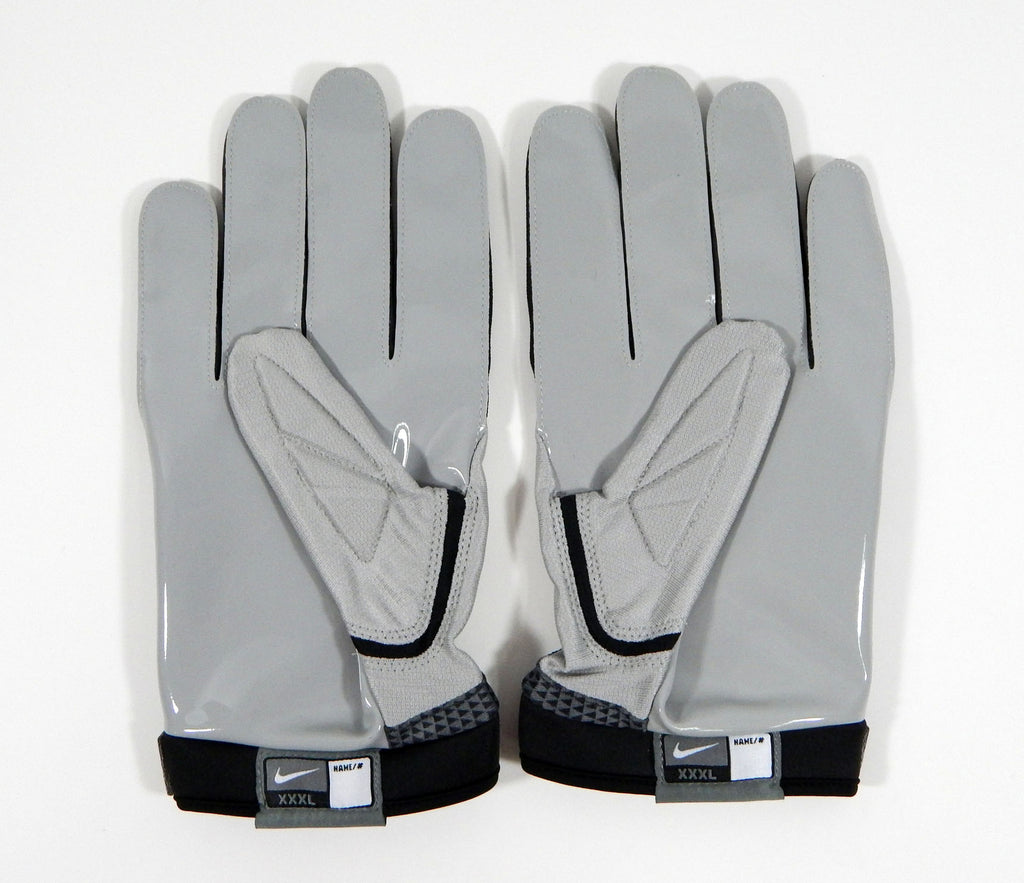 New Nike Super Bad SG High Impact Skill Grey Football Gloves Adult 3XL PGF247 Pic2