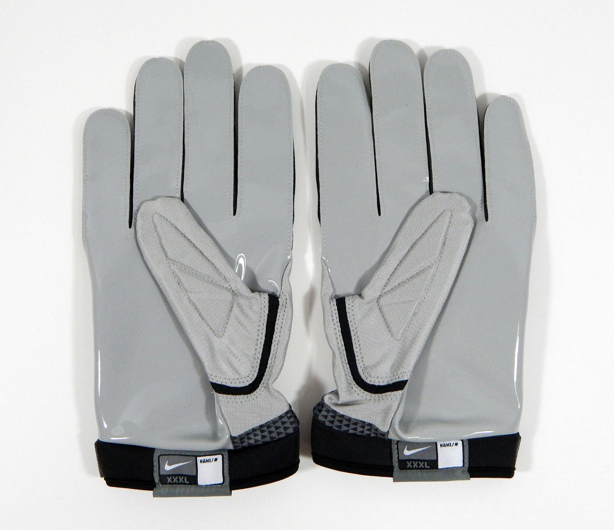New Nike Super Bad SG High Impact Skill Grey Football Gloves Adult 3XL PGF247 Pic2