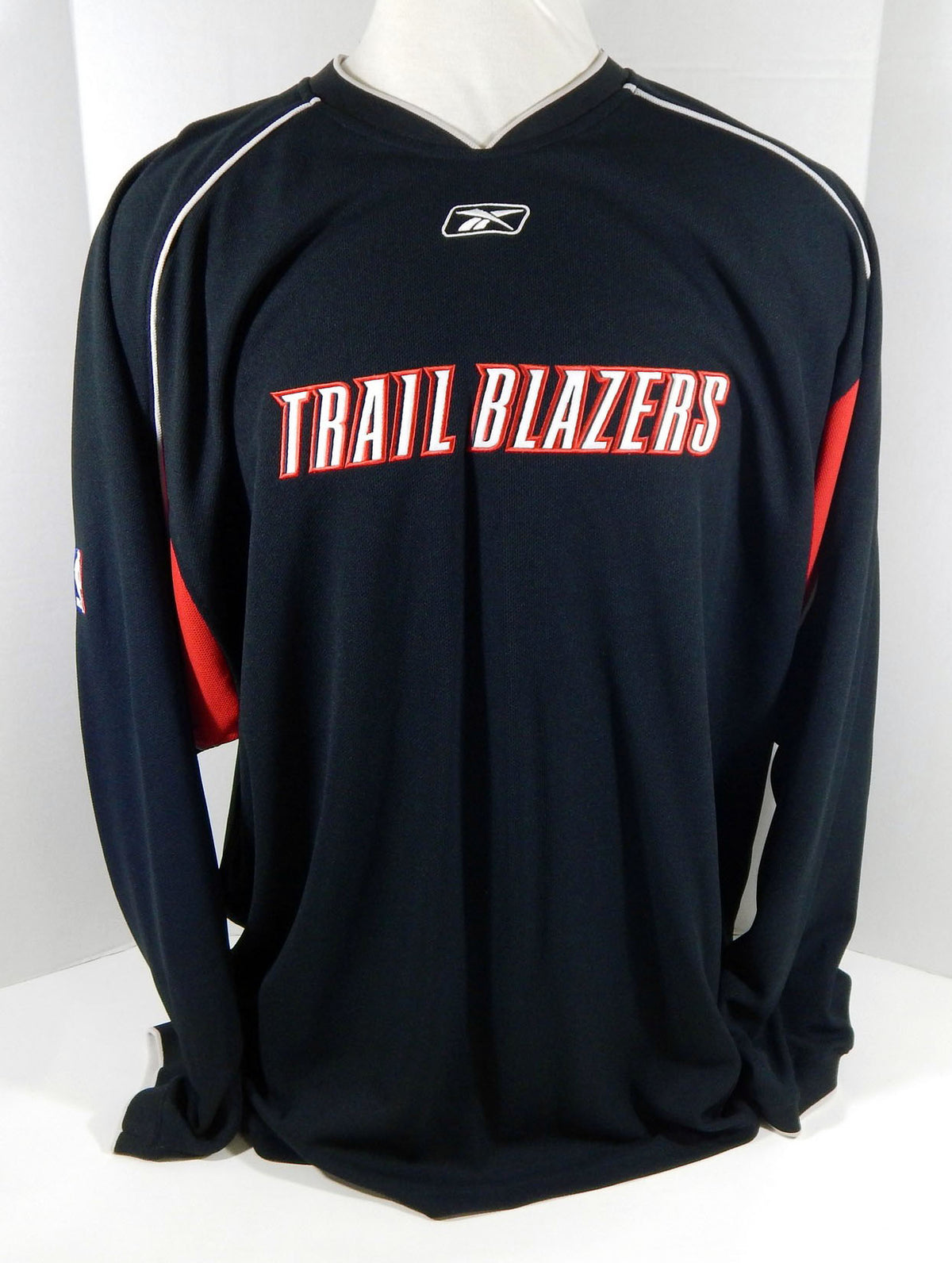 Portland Trail Blazers Game Issued Black Shooting Shirt Pullover 3XL DP08711
