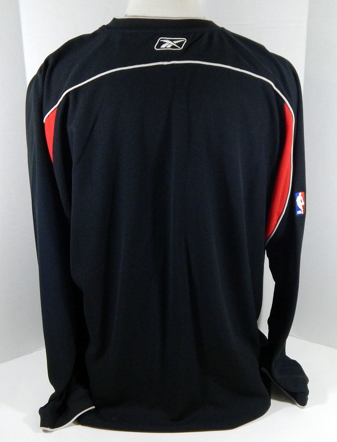 Portland Trail Blazers Game Issued Black Shooting Shirt Pullover 3XL DP08711 Pic2