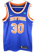 Julius Randle #30 NY Knicks Nike Connect Swingman Sphere Jersey Blue 40 S