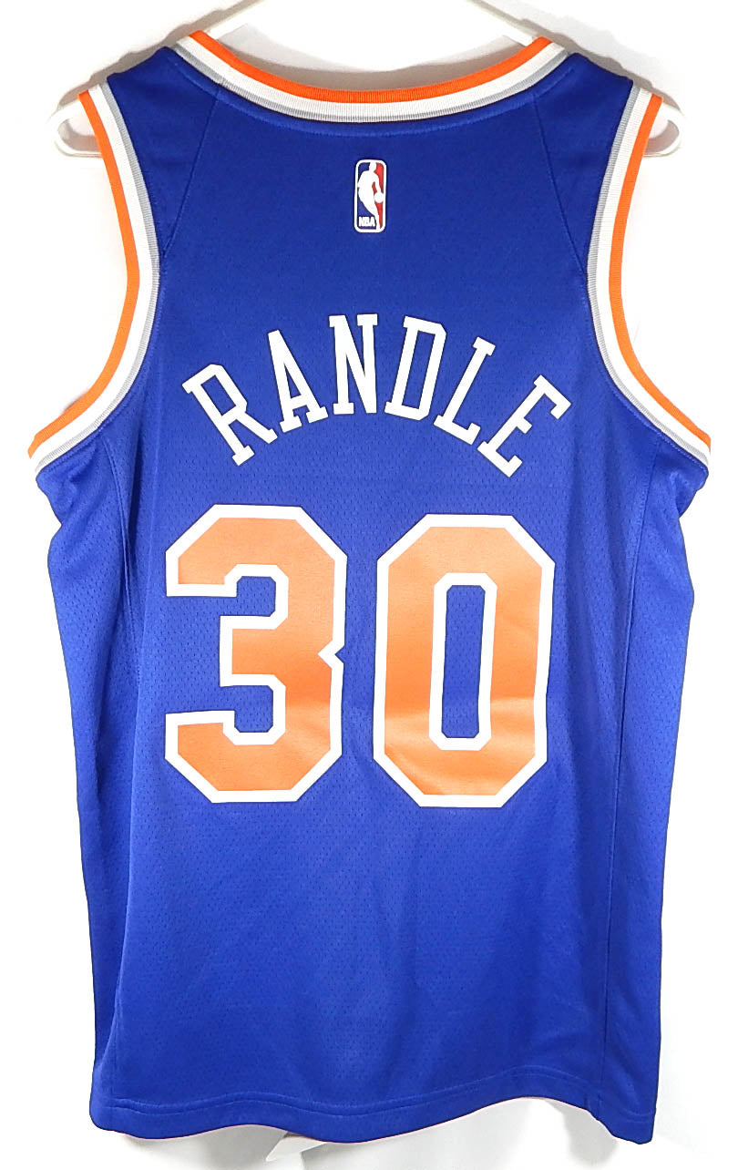 Julius Randle #30 NY Knicks Nike Connect Swingman Sphere Jersey Blue 40 S Pic2