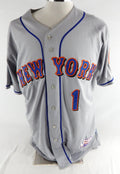2010 New York Mets Luis Castillo #1 Game Used Grey Jersey 48 028