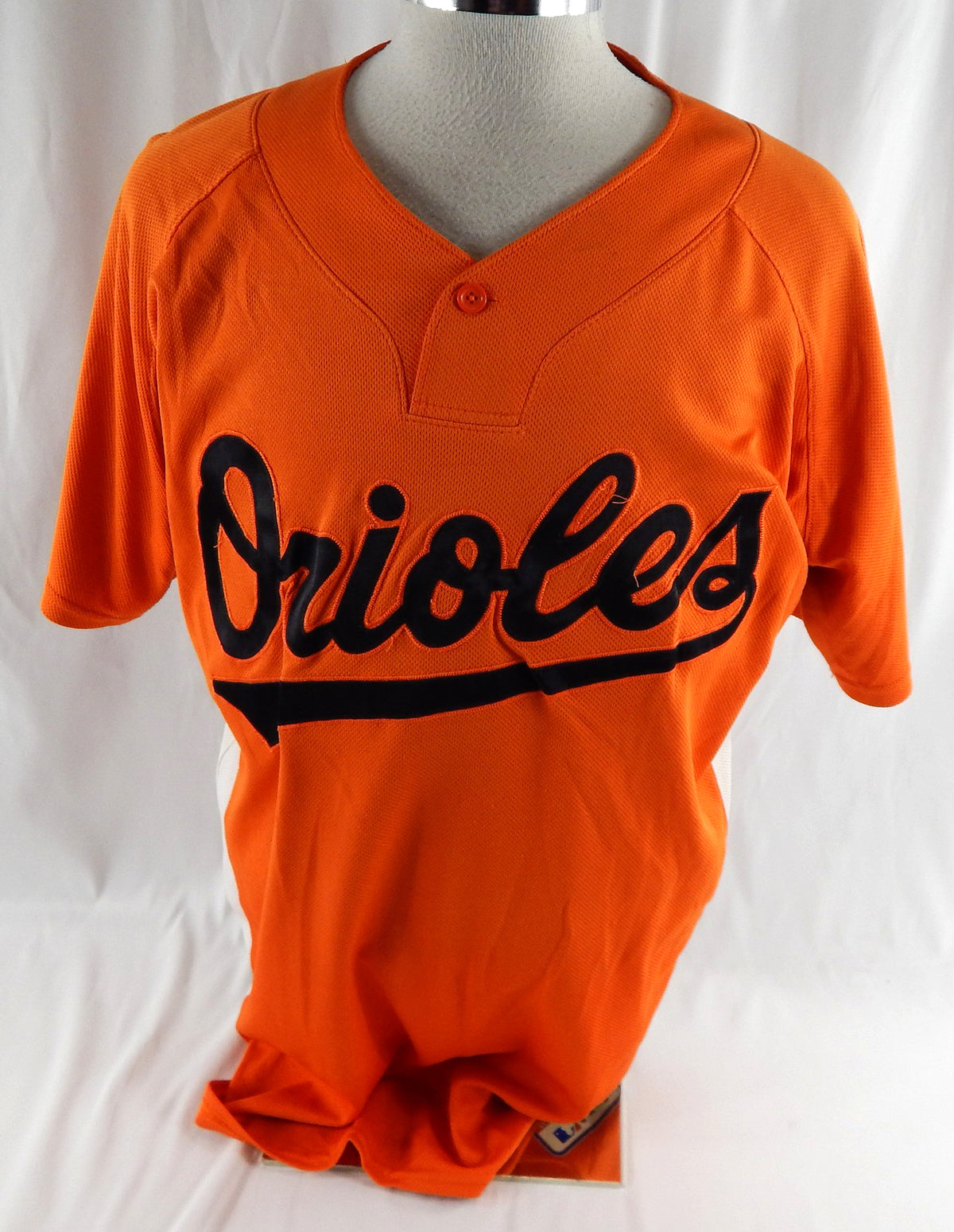 2007-08 Baltimore Orioles Jason Rook #85 Game Used Orange Jersey BP ST  46 404