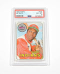 1969 Topps Lee Maye #595 Indians PSA 8