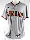 2020-23 Arizona Diamondbacks Blank Game Issued Grey Jersey Nike 50 937