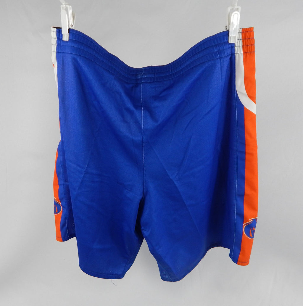 2018-19 Boise State Broncos Game Issued Blue Shorts Basketball L 417 Pic2