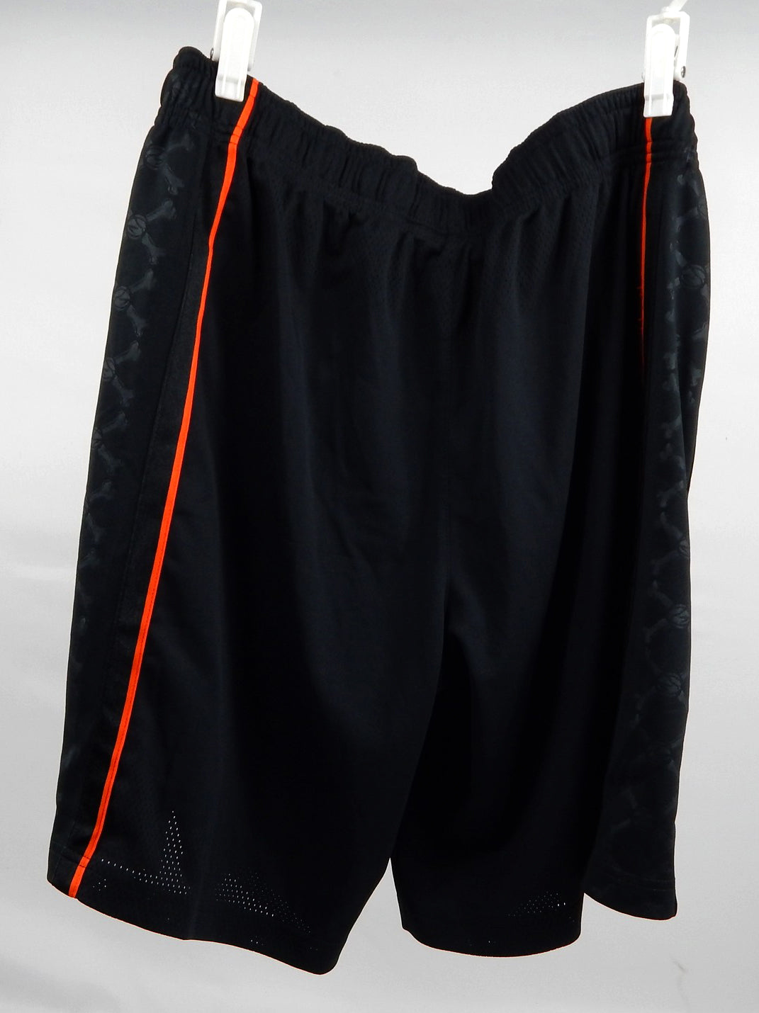 2023-24 Detroit Pistons Livers Gallinari #12 Game Used Black Shorts City Bad Boy Pic2