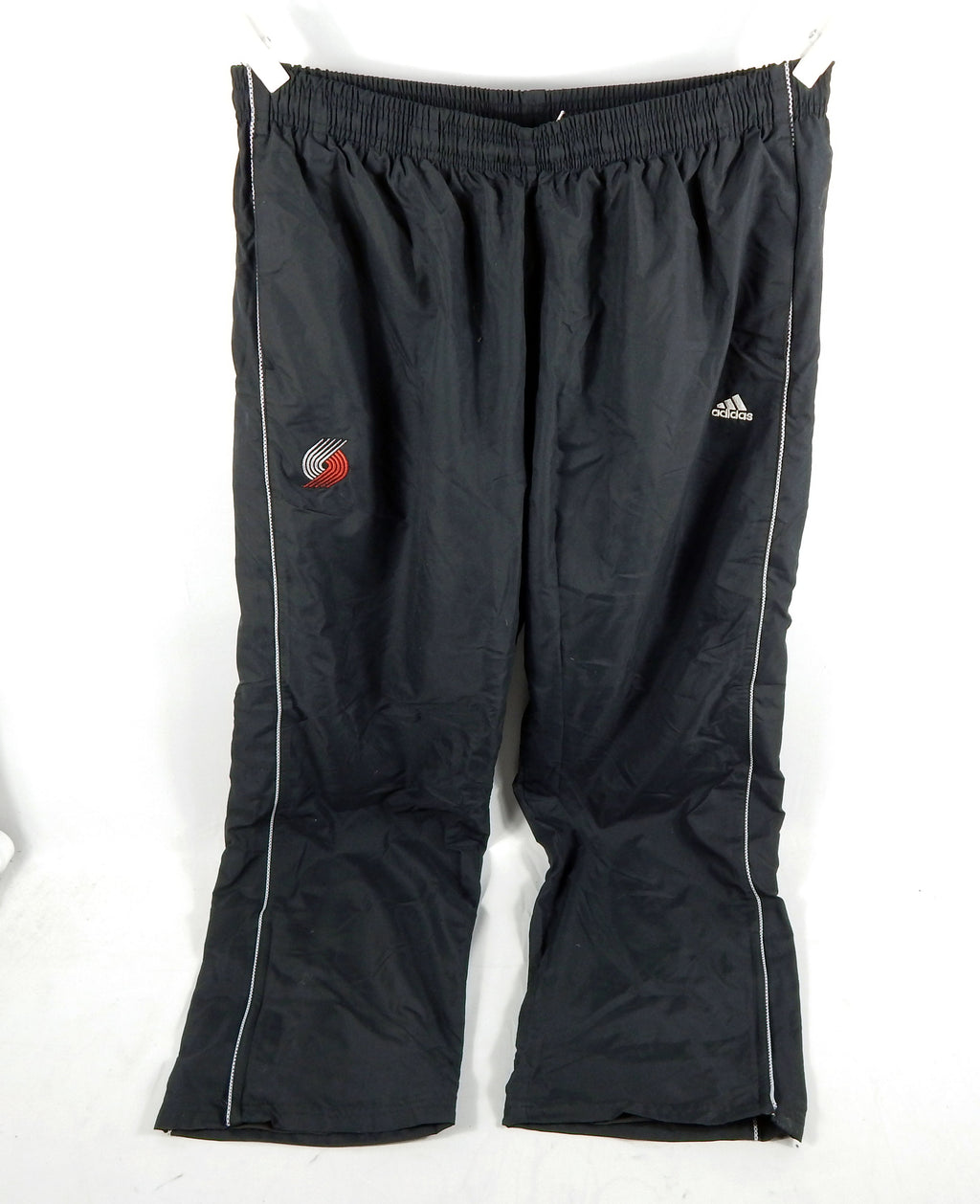 2000s Portland Trailblazers # Team Issued Black Travel Pants 2XL 770