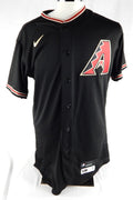 2020-23 Arizona Diamondbacks Blank # Game Issued Black Jersey Nike 42 946