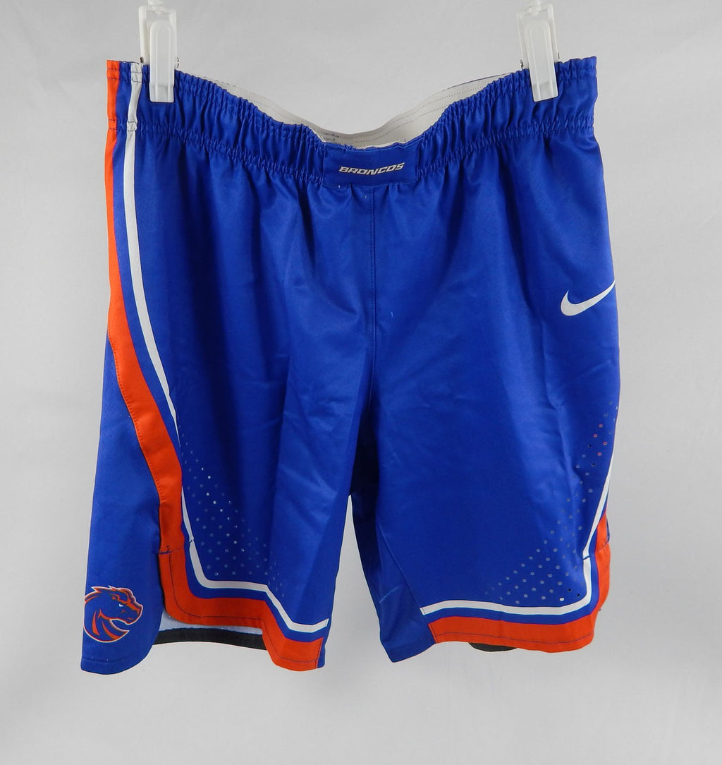 2020-21 Boise State Broncos Game Issued Blue Shorts Basketball M 419