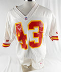 1993 Kansas City Chiefs Turner #43 Game Issued White Jersey 46 730