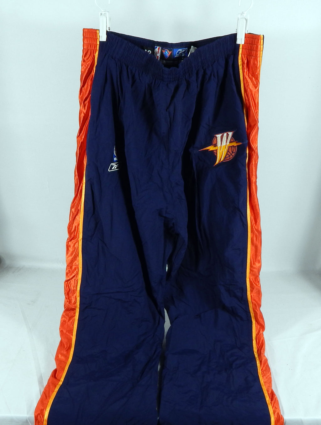 2000s Golden State Warriors Game Issued Navy Warm Up Pants 48 DP73236