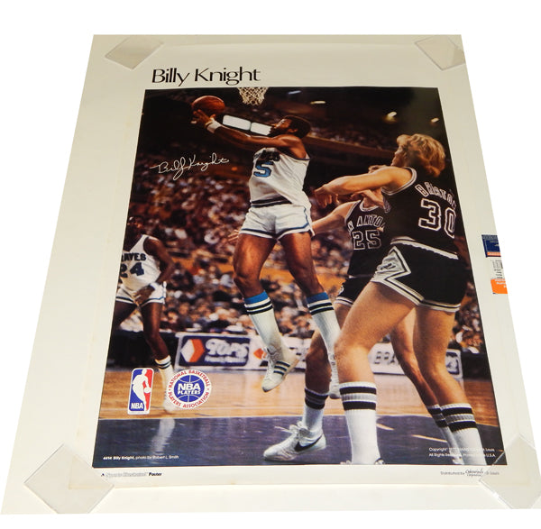 1977 Sports Illustrated Poster Billy Knight Measures 24" X 36"