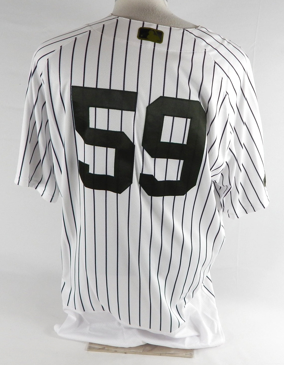 2017 New York Yankees Rob Thomson #59 Game Used White Jersey Memorial Day 48 333 Pic2