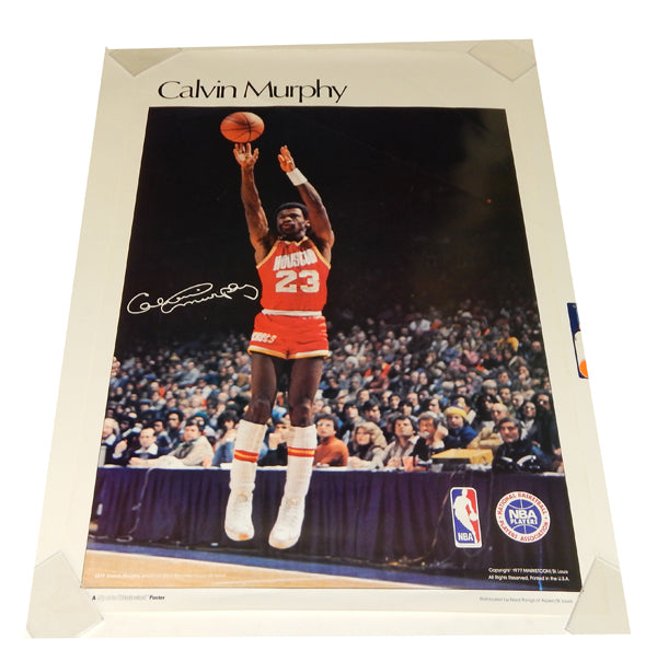 1977 Sports Illustrated Poster Calvin Murphy Measures 24" X 36"