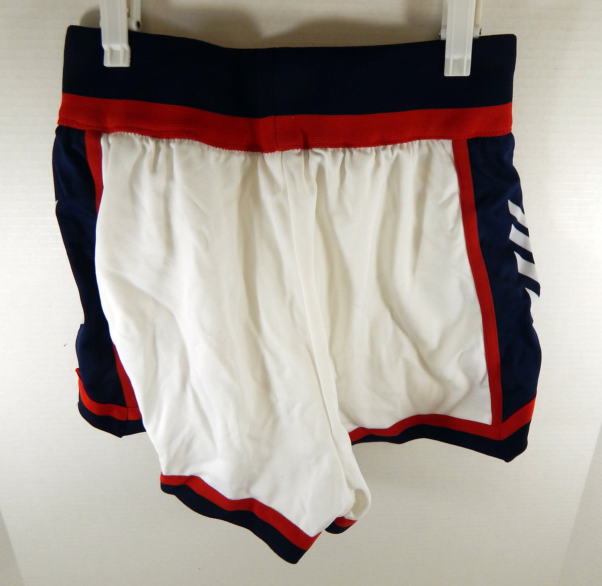 1990s Team USA Basketball Game Issued White Shorts 03 DP51481 Pic2