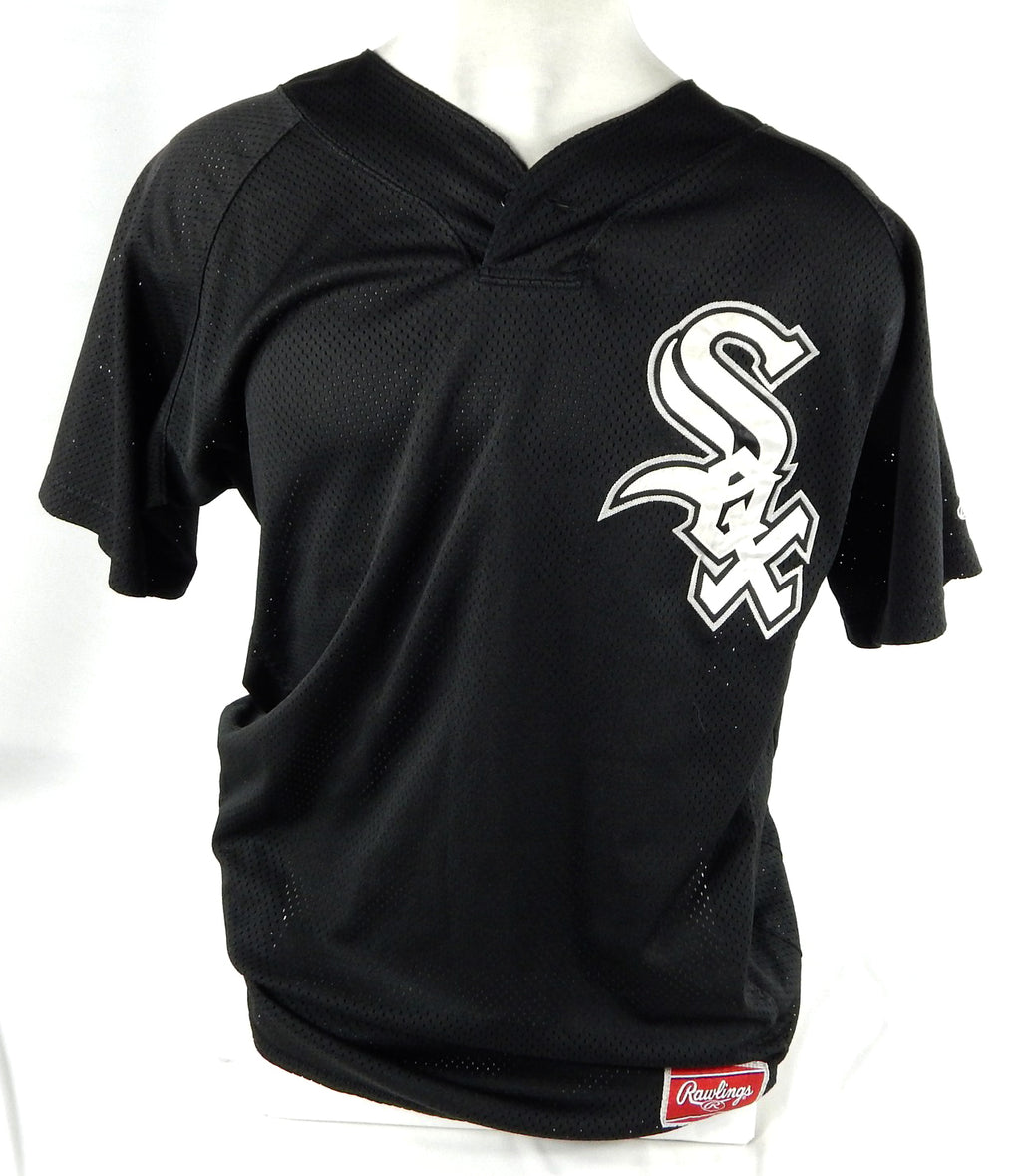 Chicago White Sox #22 Game Used Black Jersey Minor League 46 DP75756