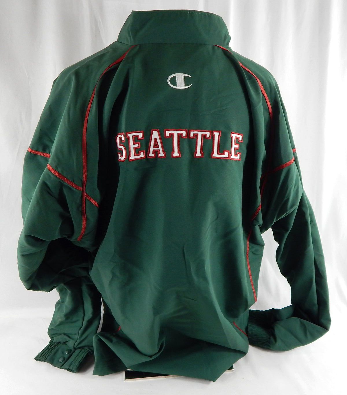 Late 1990s Seattle SuperSonics Game Issued Green Warm Up Jacket 50 411 Pic2