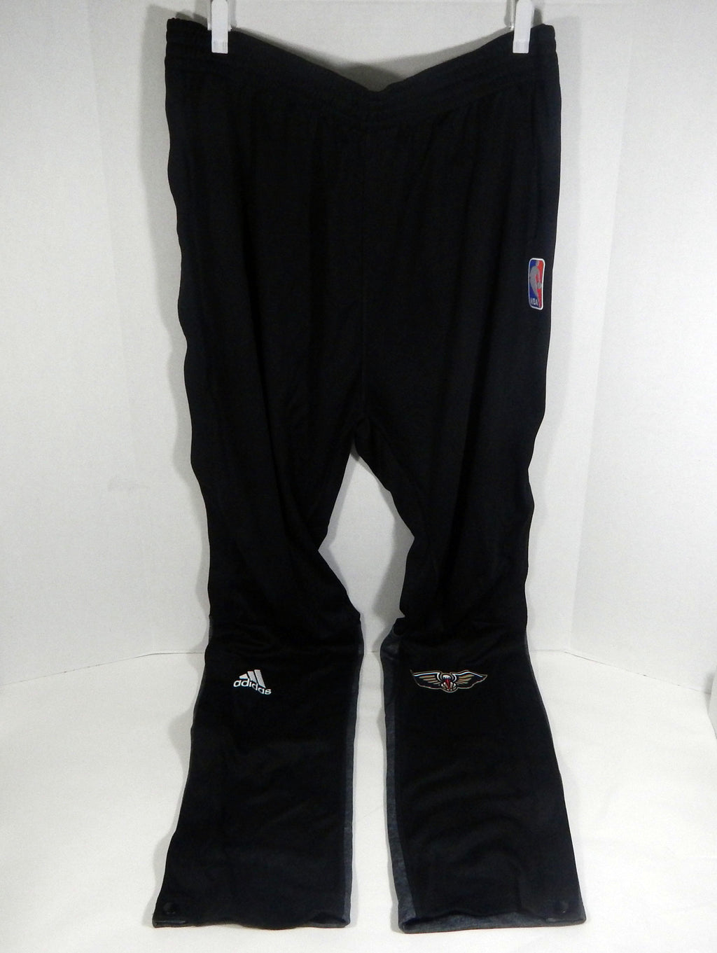 New Orleans Pelicans Game Issued Black Pants 3XL+4 DP62503