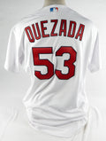 2022 St. Louis Cardinals Johan Quezada #53 Game Issued White Jersey 50 DP72681