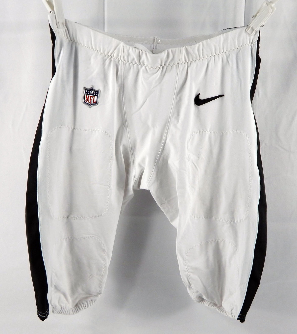 2023 Philadelphia Eagles Marlon Tuipulotu #95 Game Used White Pants 38 947