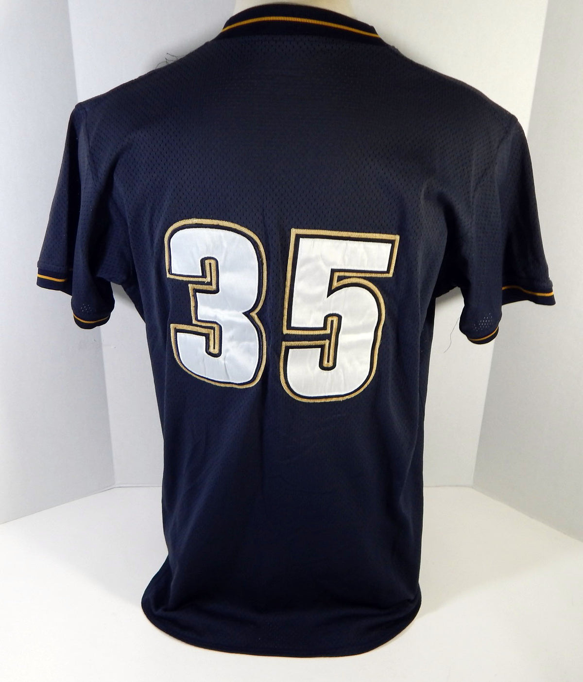 1997-99 Houston Astros #35 Game Issued Black Jersey Batting Practice 48 42