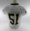 2010 New Orleans Saints Jonathan Vilma #51 Game Issued White Practice Jersey