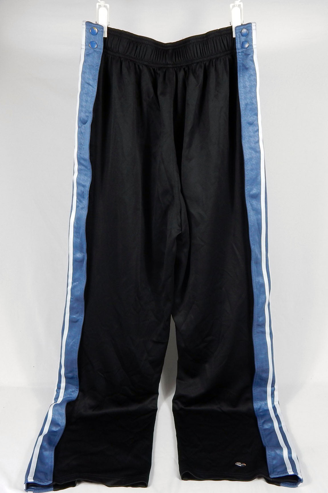 2007-08 Charlotte Bobcats Jeff McInnis #0 Game Used Black Warm Up Pants XLT 794 Pic2