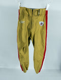 2011 San Francisco 49ers Game Issued Gold Pants 26 DP73246