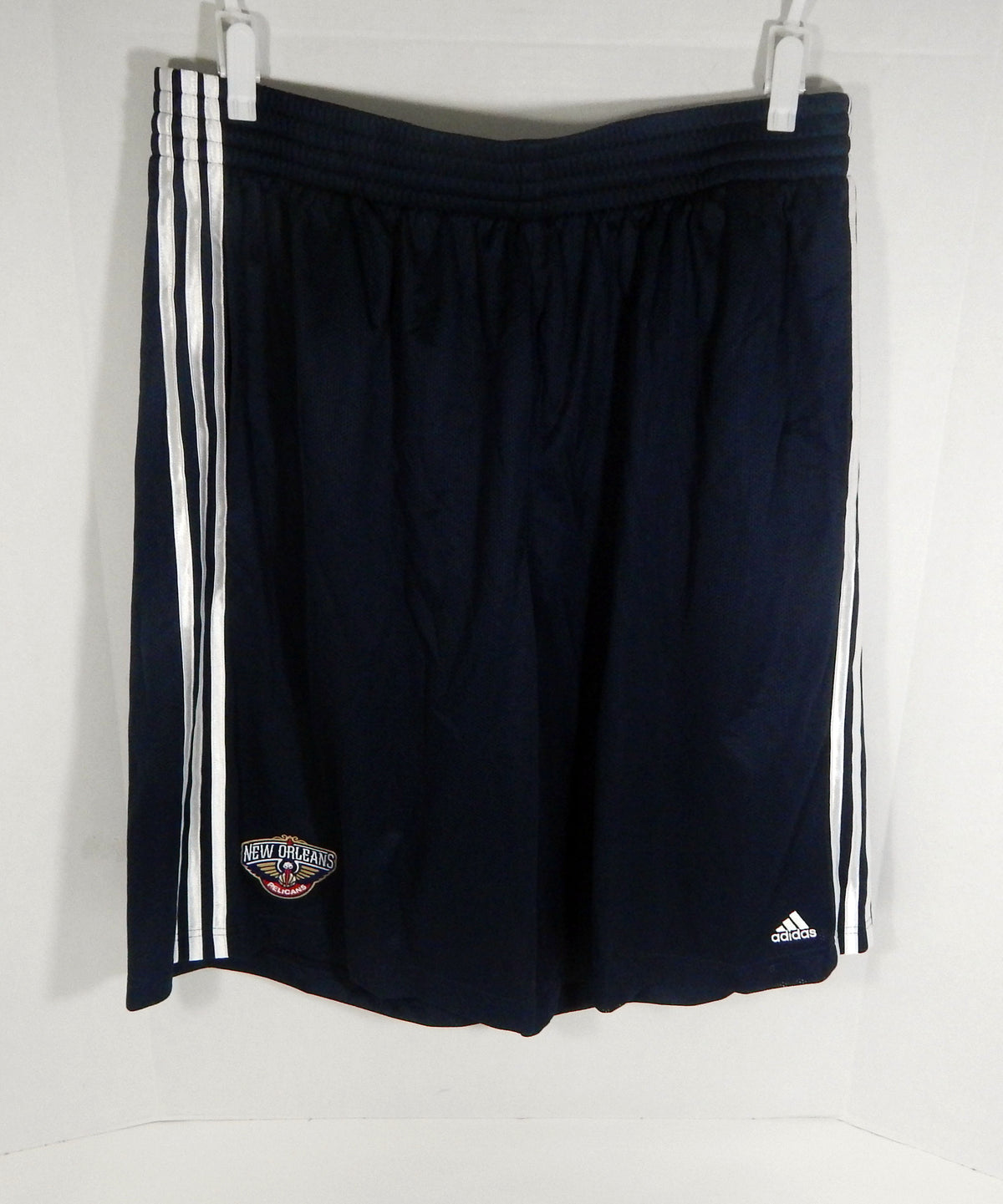 New Orleans Pelicans Game Issued Navy Practice Shorts 2XLT DP62512