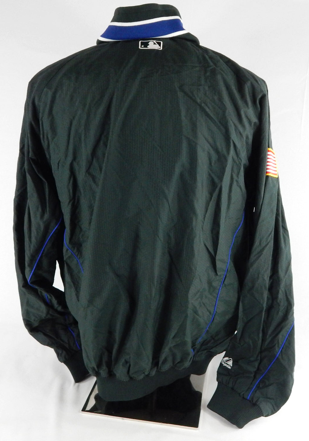 Tampa Bay Rays #9 Game Used Green Bench Jacket XL 144 Pic2