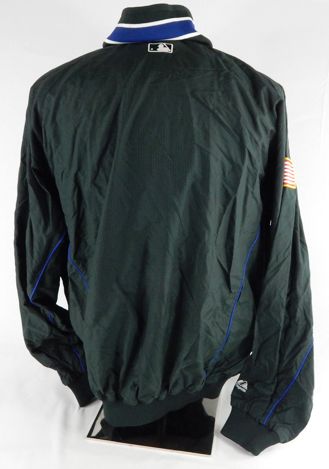 Tampa Bay Rays #9 Game Used Green Bench Jacket XL 144 Pic2