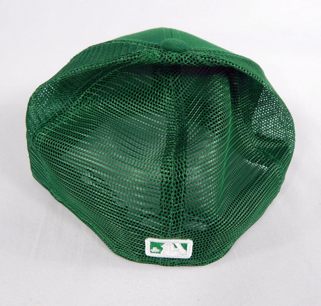 2022 Detroit Tigers Willi Castro #9 Game Issued Pos Used Green Hat St Patrick 7 Pic2