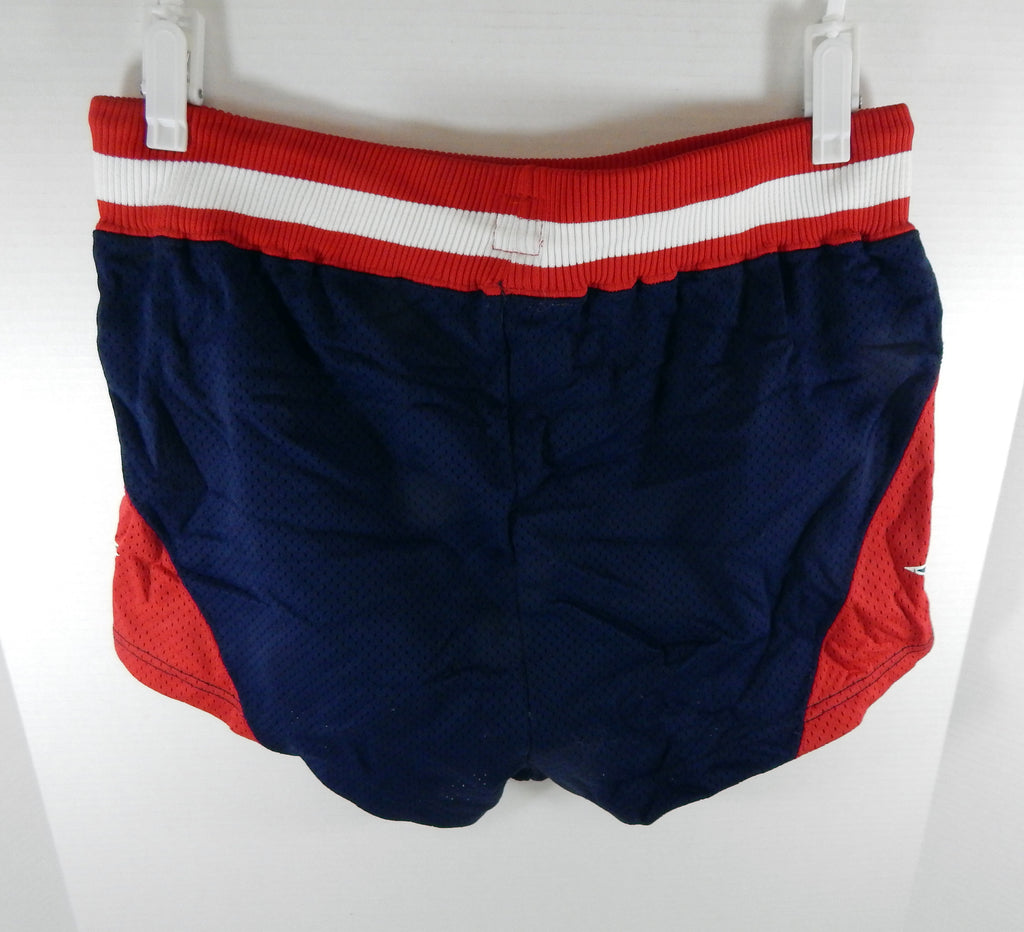 1990s Team USA Basketball Game Issued Navy Red Shorts L DP51492 Pic2