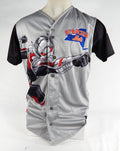 2023 Syracuse Mets #39 Game Issued Grey Jersey Marvel Ant-Man 44 DP68380