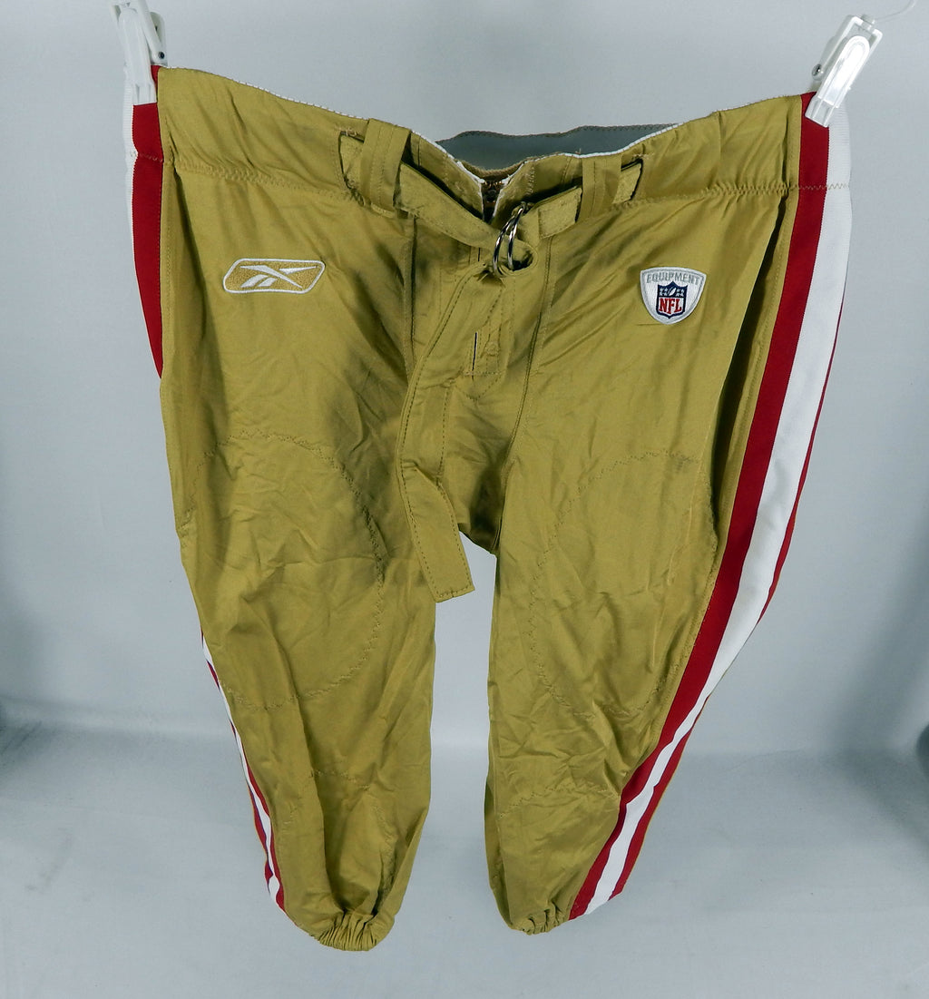 2011 San Francisco 49ers Game Issued Gold Pants 46 DP73253