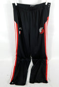 2000s Portland Trailblazers Game Issued Black Warm Up Pants XLT 786
