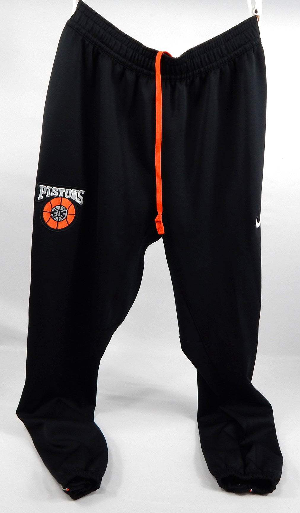 2023-24 Detroit Pistons Bagley Boeheim #35 Game Used Black Pants City Bad Boy94