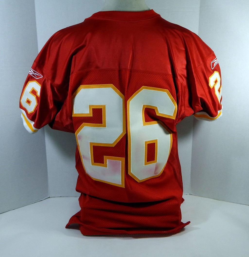 2001 Kansas City Chiefs #26 Game Issued Red Jersey 44 DP15620