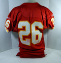 2001 Kansas City Chiefs #26 Game Issued Red Jersey 44 DP15620