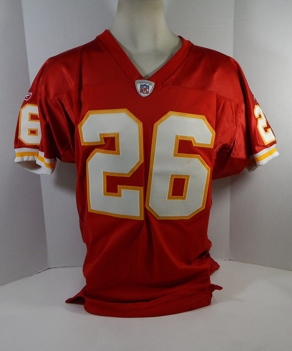 2001 Kansas City Chiefs #26 Game Issued Red Jersey 44 DP15620 Pic2