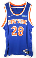 Guerschon Yabusele #28 NY Knicks Nike Swingman Icon Abu Dhabi Jersey Blue 44 M